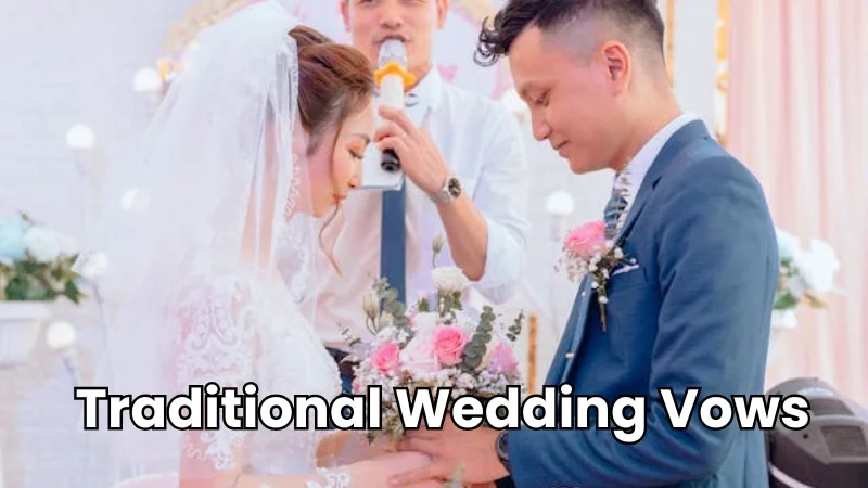 traditional wedding vows image