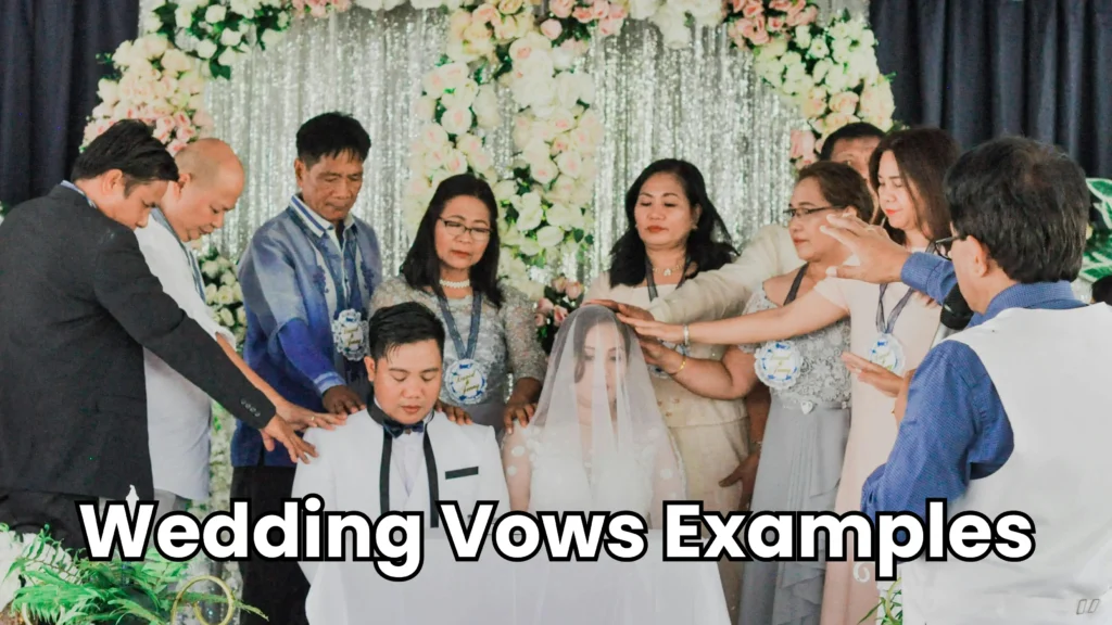 wedding vows examples image