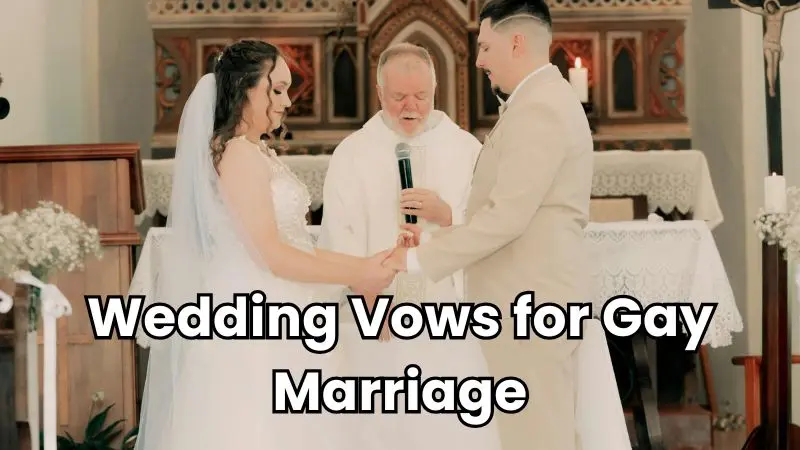 wedding vows for gay marriage image