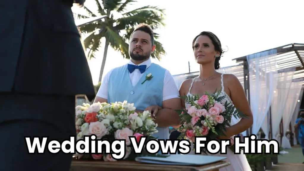 wedding vows for him image