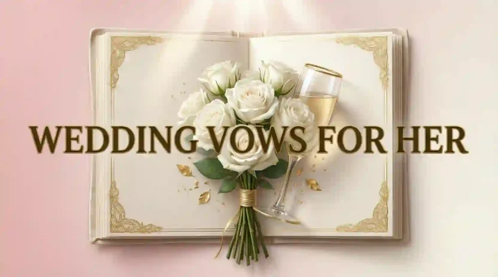 wedding vows for her image